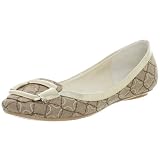 Nine West Womens Gain Flat,Natural/Gold,8 M