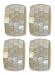Natural Mother of Pearl Napkin Rings