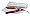 Infiniti by Conair SS9 1 1/2" Nano Silver Steam Straightner, Red