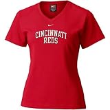 Nike Cincinnati Reds Red Ladies Ligature Arched T-shirt