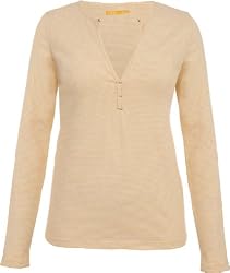 LOLE Women's Eco-Henley Long Sleeve T-Shirt