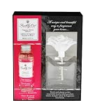 Freshly Cut by Upper Canada Fragrance Bloom Diffuser 3 Piece Set - Poppy Flower Infused with Pummelo