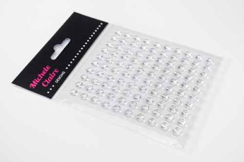 Clear 7mm Soft Edible Diamonds 100 Pack