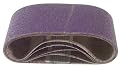 3M 81433 4-Inch x 24-Inch Purple Regalite Resin Bond 120 Grit Cloth Sanding Belt - 5 Pack