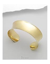 Cuff Bracelet In Brass