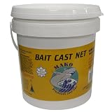 Lee Fisher CBT-S5 Mono Cast 5-Feet Net (3/8-Inch, Black)