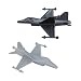 TimMee Galaxy Laser Team Reissue: 50 Piece Set of 2 inch Space Hero and Monster Toy Figures - Made in the USA !_s-4