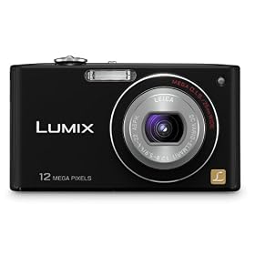 Panasonic Lumix DMC-FX48 12MP Digital Camera with 5x MEGA Optical Image Stabilized Zoom and 2.5 inch LCD (Black)
