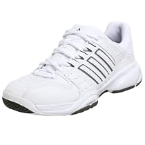 adidas Men's Ambition Str IV Tennis Shoe,White/White/Iron,11 M