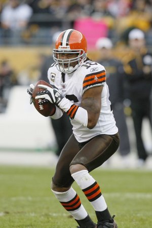 Browns Steelers Football: Pittsburgh, PA - Joshua Cribbs Photographic Poster Print by Keith Srakocic, 16x24
