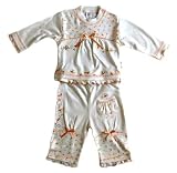 Idl Baby 2-Teiler, aus 100% Baumwolle, orange