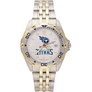 Buy Tennessee Titans Mens All Star Watch Stainless Steel Bracelet