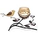 Gifts & Decor Partridge Bird Nest Branch Motif Tealight Candle Hodler