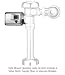 Automotive : Battery Operated Retrofit,Side Mount Sloan EBV89AM