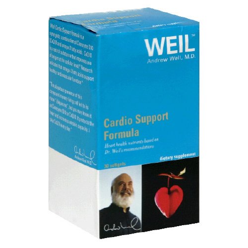 Weil Nutritional Cardio Support Formula Supplement Softgels, 30-Count Bottle