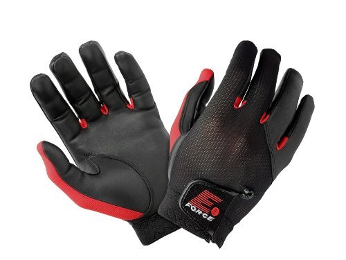 E-Force Weapon Racquetball Glove (Black/Red)-LXL