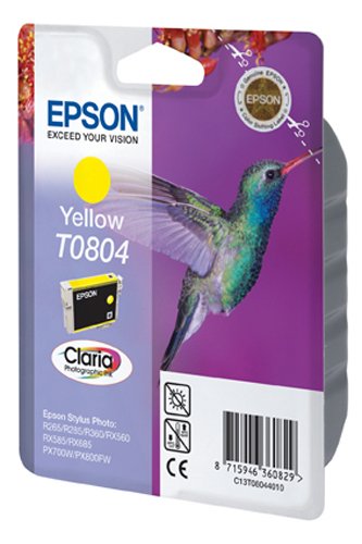 Epson Original T0804 Yellow Ink Cart