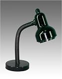 Grandrich G-2400 BLK Gooseneck 60 Watt Desk Lamp in Black