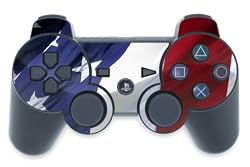 Patriotic Design PS3 Playstation 3 Controller Protector Skin Decal Sticker