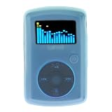 Durable Flexible Soft Baby Blue Silicone Skin Case For SanDisk Sansa Clip