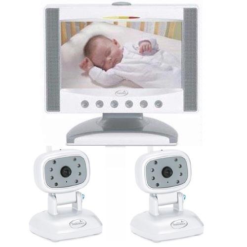Summer Infant 02580 Color Flat Screen Video Baby Monitor with Extra Camera