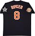 Cal Ripken Jr. Orioles 1993 Signed Alternate Black Jersey with HOF Patch Unframed 54814
