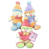 Plush 14" Clown 6 Assorted Case Pack 120