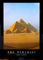 The Pyramids at Giza Egypt - Photographic Poster Print