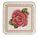 RR84R 1 Pfannenuntersetzer Topfuntersetzer Serie Romantic Rose Romantik Rose Original Clayre & Eef 17,5 x 17,5