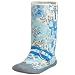 Sugar Shoes Graphic Boot Tokyo Rose Blue 7 UK