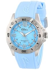 Elini Barokas Womens 10197-012 Artisan Analog Swiss-Quartz Blue Watch