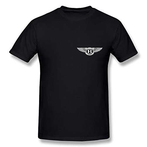 Van Men's Bentley Motors Limited Line Logo T Shirts XXL Black