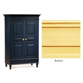 Alligator Enterprises 17302SBU Stars Armoire in Butter by Alligator Enterprises
