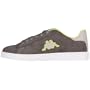 Kappa DWIGHT 241326, Unisex-Erwachsene Sneaker, Mehrfarbig (1633 GREY/LIME 1633 GREY/LIME), EU 46