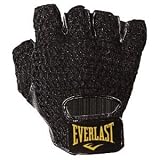 Everlast Mesh Leather Weightlifting Gloves