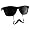 Black Frame & Lenses (Style 3)