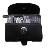Horizontal Leather Case with Belt Clip/Loop for the Sanyo RL-4930