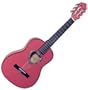 Guitare Classique 1/4 Rose Pour Enfant Rosace En Coeur ~ Neuve