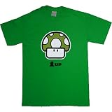 Nintendo 1up Mushroom shirt Green