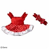 Webkinz Red Dotty Party Dress Clothing