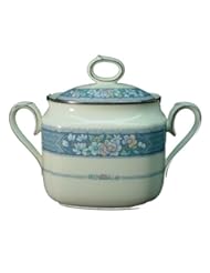 Single Detail Page Misc: Noritake China Randolph 9721 Sugar Bowl with Lid 3" - Noritake