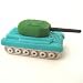 Green Army Tank Erasers - 3D Novelty Rubbers
