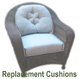 NorthCape Montego Wicker Chair Replacement Cushions