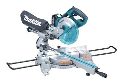Makita LXSL01 18V LXT Lithium-Ion Cordless 7-1/2 Inch Dual Slide Compound Miter Saw Kit