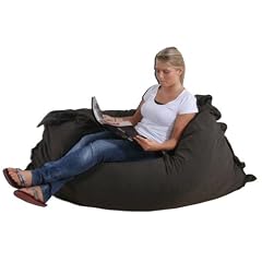 Kinzler K-11284/67 Riesensitzsack mit Fleecebezug 140 x 180 cm, anthrazit