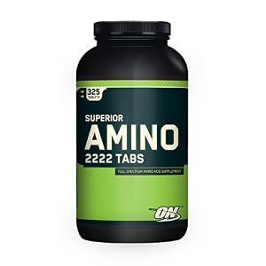 Optimum Nutrition Superior Amino 2222 Tabs, 325-Count Bottle by Optimum Nutrition