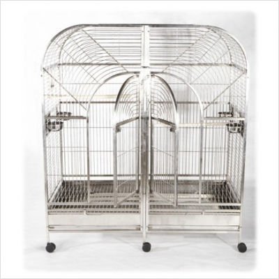 Stainless Steel Double Macaw Bird Cage
