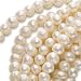 Cultured Round Potato White Pearls 6.5mm-7mm /16 Inch