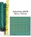 Elektrischer Garten-Zaun 50m x 90cm grünes Netz + 14 Pfähle Hundezaun Katzenzaun Schafzaun Elektronischer Gartenzaun Weidezaun Einzäunung