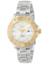 Invicta Womens 15328 "Pro-Diver" 18k Gold Ion Plating and Stainless Steel Watch